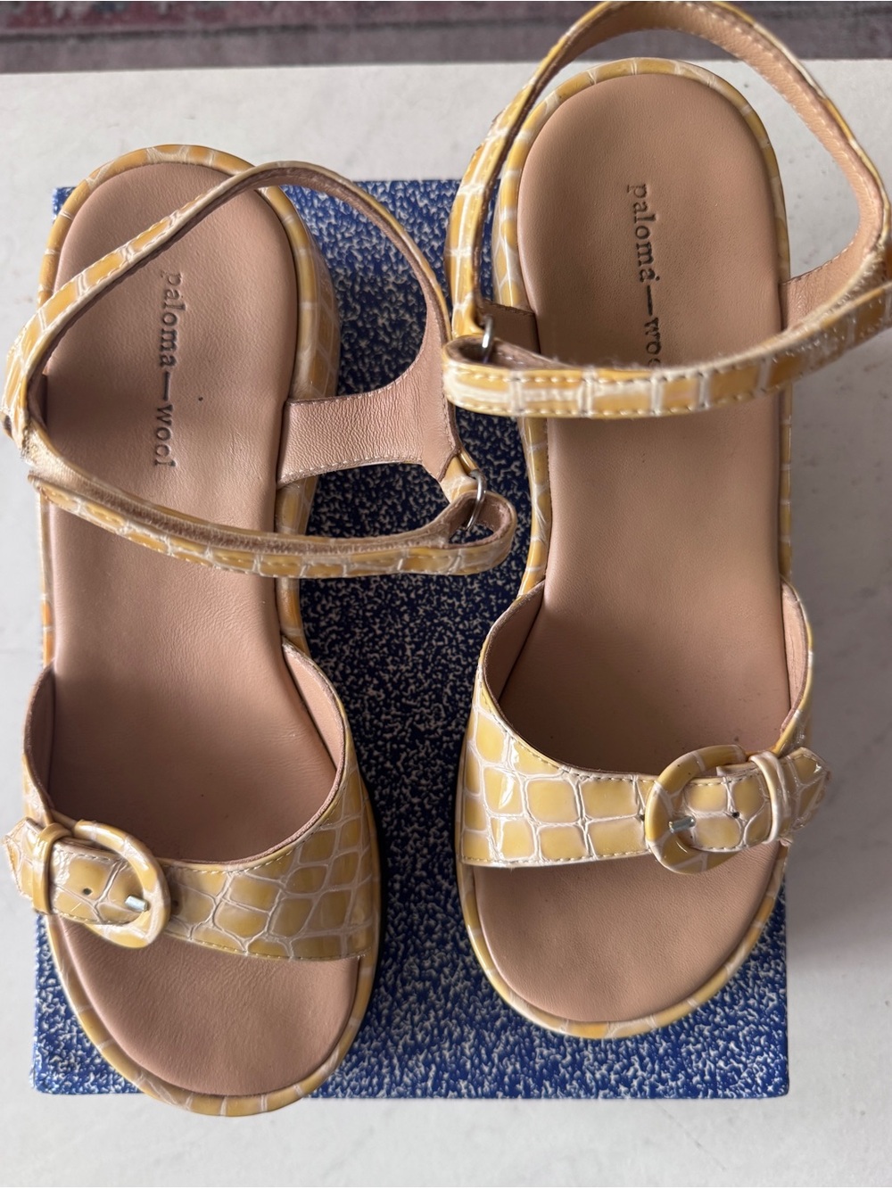 Gently Worn w/ box Paloma Wool Forbes Sandals in Ecru